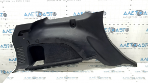 Left arch trim for Jeep Grand Cherokee WK2 18-20, black, non-electric, broken fasteners, scratches, needs cleaning
