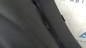 Left arch trim for Jeep Grand Cherokee WK2 18-20, black, non-electric, broken fasteners, scratches, needs cleaning