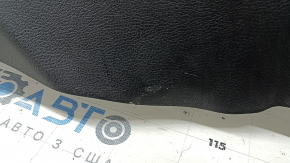 Left arch trim for Jeep Grand Cherokee WK2 18-20, black, non-electric, broken fasteners, scratches, needs cleaning