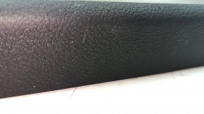 Center console trim with cup holders for Jeep Grand Cherokee WK2 17-22, silver, scratches, chrome trim