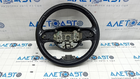 Naked steering wheel Jeep Grand Cherokee WK2 14-22 black leather, scratches, bumps