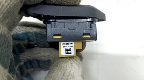 Black central lock button for the rear right door of an Audi Q7 16-20