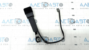 Jeep Grand Cherokee WK2 14-18 passenger seat belt latch, black, with sensor