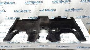 Rear floor covering for Jeep Grand Cherokee WK2 11-22, black, dry-cleanable