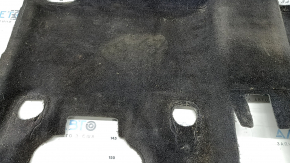 Rear floor covering for Jeep Grand Cherokee WK2 11-22, black, dry-cleanable
