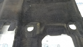 Rear floor covering for Jeep Grand Cherokee WK2 11-22, black, dry-cleanable