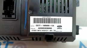 Ford Fusion mk5 13-20 SYNC 1 Display Monitor, Without Bracket