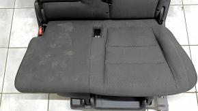 Left rear seat for Jeep Grand Cherokee WK2 18-22, black cloth, dry-cleanable, with belt