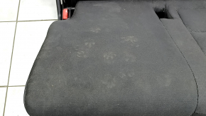 Left rear seat for Jeep Grand Cherokee WK2 18-22, black cloth, dry-cleanable, with belt
