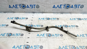 Infiniti JX35 QX60 13-speed automatic transmission oil dipstick tube with plug