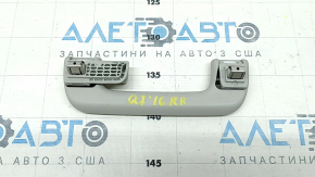 Rear right ceiling handle for Audi Q7 16-19 gray