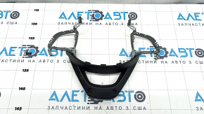 Jeep Grand Cherokee WK2 14-19 steering wheel button cover assembly, worn, cracks in the fasteners
