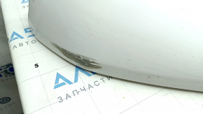 Audi Q5 80A 18-20 front bumper lip, white, scuffs, sand