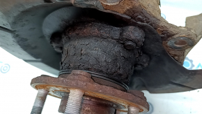 Rear left axle with hub for Ford Escape MK3 17-19 AWD with lever, with cover, with ABS sensor, rusty