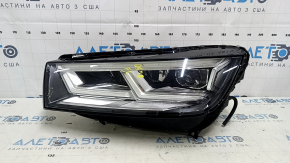Left front headlight assembly for Audi Q5 80A 18-20 LED, sand, scratches, nicks