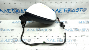 Left side mirror assembly for Audi Q5 80A 18-24V, 15 pins, auto-dimming, turn signal, BSM, heated, white
