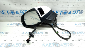Left side mirror assembly for Audi Q5 80A 18-24V, 15 pins, auto-dimming, turn signal, BSM, heated, white