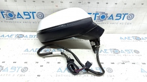 Right side mirror assembly for Audi Q5 80A 18-24V 15-pin, auto-dimming, turn signal, BSM, heated, white