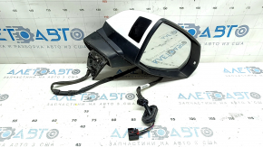 Right side mirror assembly for Audi Q5 80A 18-24V 15-pin, auto-dimming, turn signal, BSM, heated, white