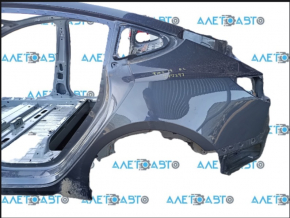 Tesla Model 3 18 rear left quarter wing, PMNG graphite