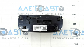 Audi Q7 16-23 rear climate control panel with heated seats, scratches