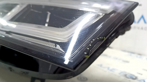 Right front headlight assembly for an Audi Q5 80A 18-20 LED, scratches, one missing mount