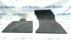 Set of floor mats for Audi Q5 80A 18-22, cloth, gray, for cleaning