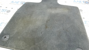Set of floor mats for Audi Q5 80A 18-22, cloth, gray, for cleaning