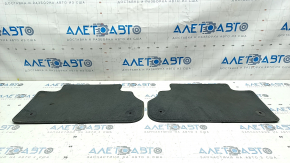 Set of floor mats for Audi Q5 80A 18-22, cloth, gray, for cleaning