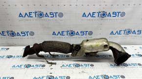 Ford Escape MK3 13-19 1.5T 1.6T catalytic converter mesh is torn and rusty.
