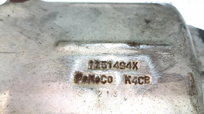 Ford Escape MK3 13-19 1.5T 1.6T catalytic converter mesh is torn and rusty.