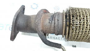 Ford Escape MK3 13-19 1.5T 1.6T catalytic converter mesh is torn and rusty.