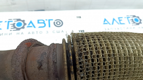 Ford Escape MK3 13-19 1.5T 1.6T catalytic converter mesh is torn and rusty.