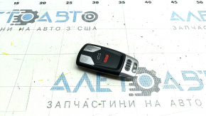 Audi Q5 80A 18-24 keyless entry key, 4 buttons, type 1, scratches