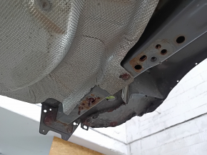 Quarter wing rear left Ford Escape MK3 13-19 on the body, graphite, rusty