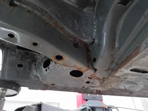 Quarter wing rear left Ford Escape MK3 13-19 on the body, graphite, rusty