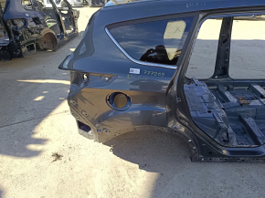 Quarter wing rear right Ford Escape MK3 13-19 on the body, graphite, rusty