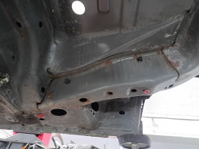 Quarter wing rear right Ford Escape MK3 13-19 on the body, graphite, rusty