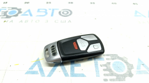 Audi Q5 80A 18-24 keyless entry key, 4 buttons, type 2, scratches
