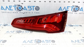 Right headlight for Audi Q5 80A 18-20 LED, scratches