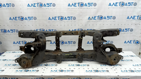 Rear subframe for Ford Escape MK3 13-19 AWD, with spring arms, rusty, torn seal