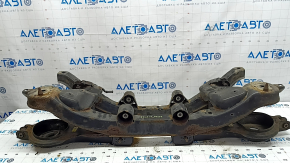 Rear subframe for Ford Escape MK3 13-19 AWD, with spring arms, rusty, torn seal