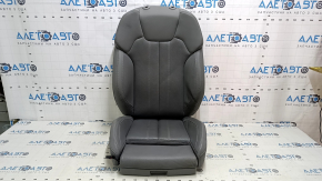 Driver's seat upholstery for Audi Q5 80A 18-20 Sport, leather, gray, heated, perforated, with ventilation