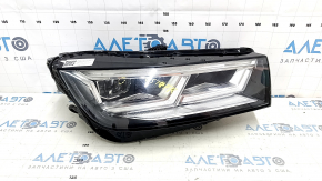 Right front headlight assembly for an Audi Q5 80A 18-20 LED, scratches, one missing mount