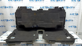 Ford Escape MK3 13-19 rear floor covering, black, type 2, dry-cleanable