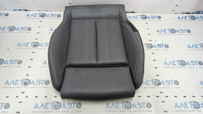 Driver's seat upholstery for Audi Q5 80A 18-20 Sport, leather, gray, heated, perforated, with ventilation