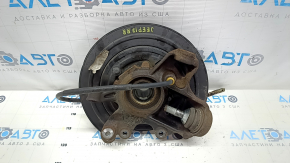 Rear right axle hub for Jeep Grand Cherokee WK2 16-22 with cover and parking brake mechanism, with handbrake cable, rusty