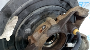 Rear right axle hub for Jeep Grand Cherokee WK2 16-22 with cover and parking brake mechanism, with handbrake cable, rusty