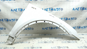 Front right fender Audi Q5 80A 18-24 white LY9C, bumps, dents, creases