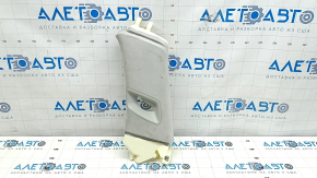 Right rear pillar trim for Audi Q7 16-23, gray Alcantara, scratches, dry-cleanable